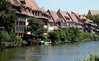 Half-timbered houses along the Main. -toSET