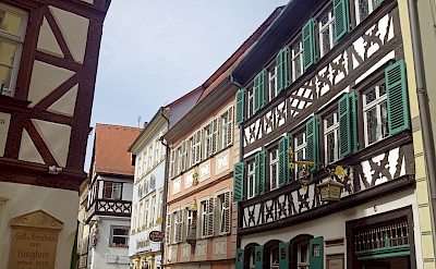 Little Venice in Bamberg with picturesque riverside fishermen’s houses. toSET