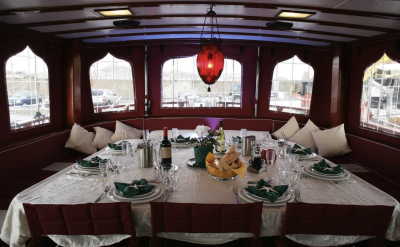 Dining area | Tersane IV | Bike & Boat Tour