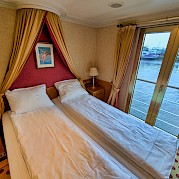 Upper Deck Cabin | Casanova | Bike & Boat Tour
