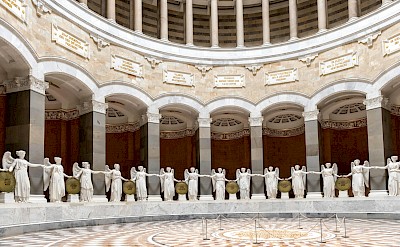 Interior of the Hall of Liberation, Kelheim. unsplash@WolfgangWeiser