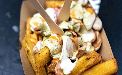 Classic street food in Germany. Unsplash@TobiasRademacher
