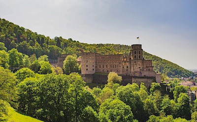 The historic ruins of Heidelberg Castle. Pexels@DominikLack