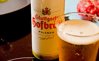 Stuttgarter Hofbräu, the flagship beer of Stuttgart. Flickr@KenHawkins