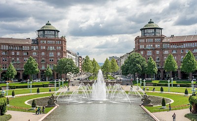 Wasserturm & Friedrichsplatz, Mannheim.  Unsplash@ LeonhardNiederwimmer