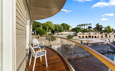 Owner Suite Balcony | Nebu | Bike & Boat Tour