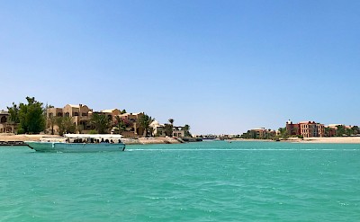 The clear, turquoise waters of El Gouna. unsplash@yevhenii foshchan