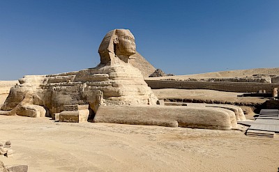 The Sphinx at Giza. toBBT