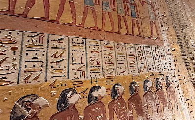 Tomb in the Valley of the Kings. toBBT