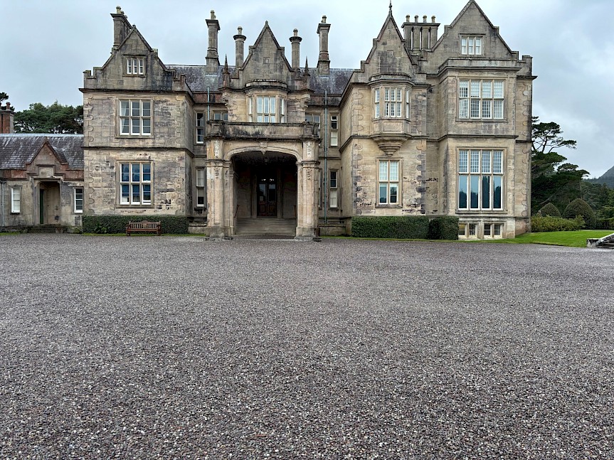 Front of Muckross House. CC:Author