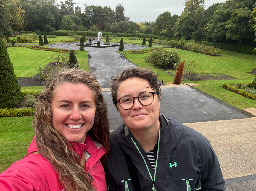 In estate gardens. CC:Author