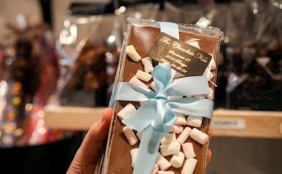 Belgian Chocolate Gift Bar from one of Belgium’s famous chocolatiers. pexels@warrecreates