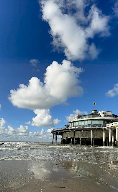 Blankenberge Pier on the North Sea. pexels@peterpastijn