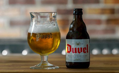 The iconic golden strong ale from Belgium. pexels@brettjordan