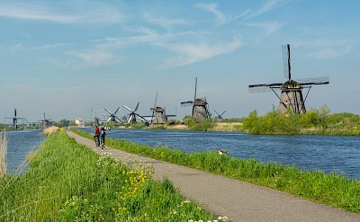 Kinderdijk Windmills, the UNESCO World Heritage site. pexels@jan van der wolf