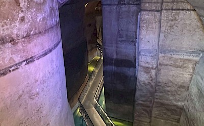 Palombaro Lungo, the ancient Roman cisterns beneath the city in Matera. cc@Heather