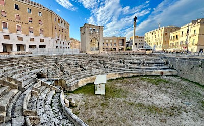 The Roman Amphitheatre in Lecce. cc@Heather