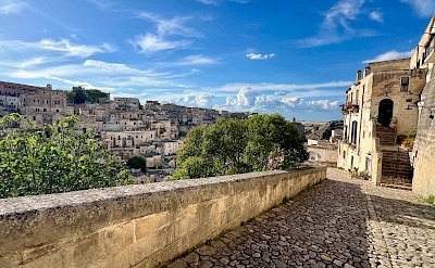 Stone pathways overlooking Matera. cc@Heather