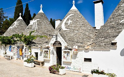 Traditional trulli houses in Alberobello. Pexels@AXPphotography