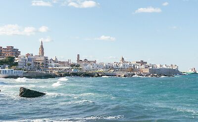 Waves in Monopoli, Puglia, Italy. Unsplash@Max Bohme