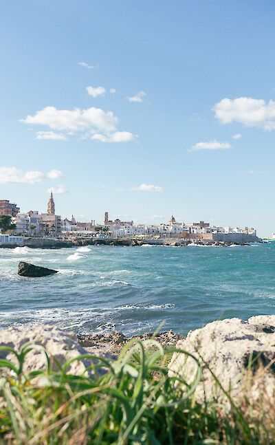 Waves in Monopoli, Puglia, Italy. Unsplash@Max Bohme