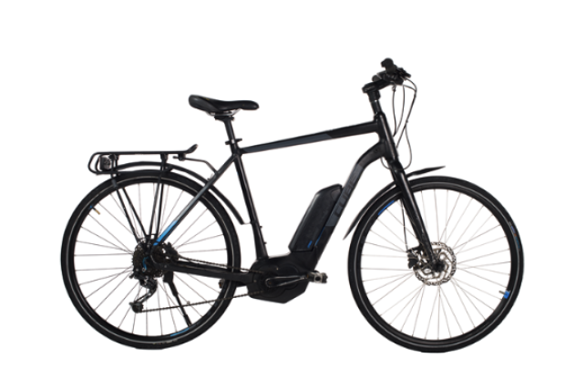 Cube Cross Hybrid E-bike - Greece boat bike tour