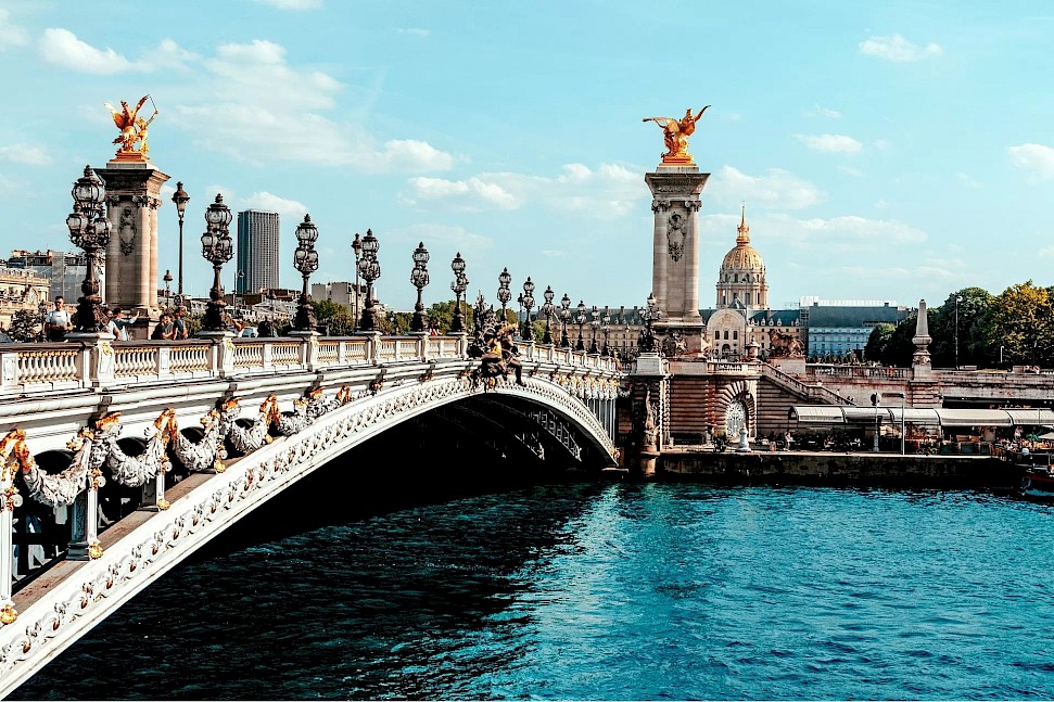 Alexander III Bridge, Paris, France. Unsplash@ionut dobre