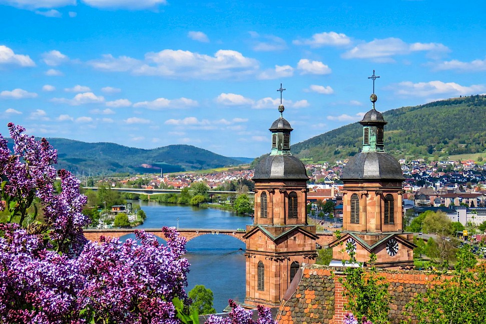 Red brick architecture of Miltenberg on the Main, Germany. Flickr@Kiefer