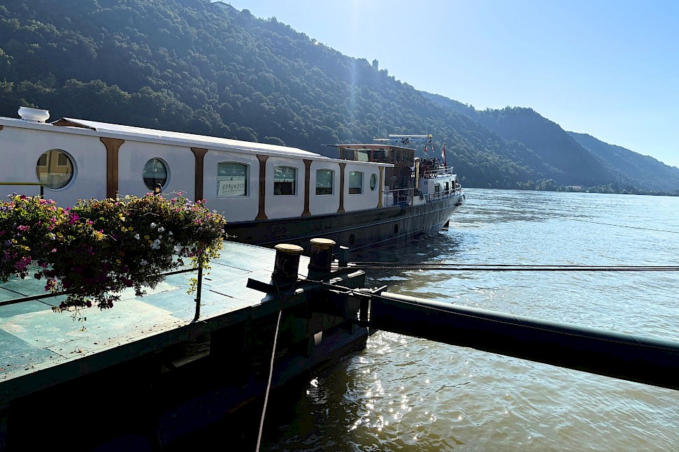 The Merlijn docked on the Along the Danube - Passau to Vienna tour. Photo by Josie H.