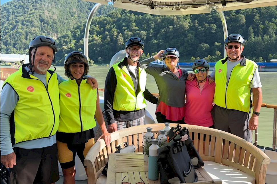 Tripsite Travelers on the Along the Danube - Passau to Vienna tour. Photo by Josie H.