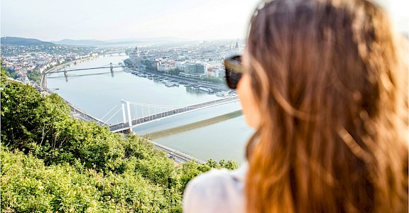 View of the Danube River from Budapest, Hungary. Unsplash@Getty Images