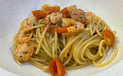 Fresh seafood pasta, a staple of coastal Salento cuisine. Flickr@Gian Luca Sgaggero