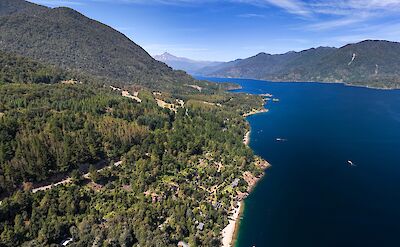 The calm waters of Lake Panguipulli. toAT