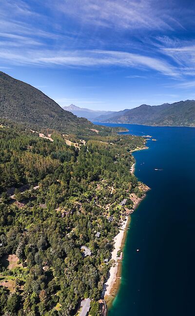 The calm waters of Lake Panguipulli. toAT