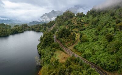Cycling through the lakeside landscapes of Llif&eacute;n. toAT
