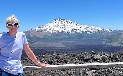Hennie and the Villarrica Volcano