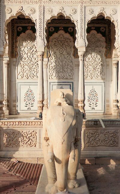 Historic courtyard in Jaipur. pexels@tonyzebastian