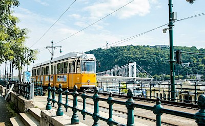 A tram in Budapest, Hungary. Unsplash@Arvydas Venckus