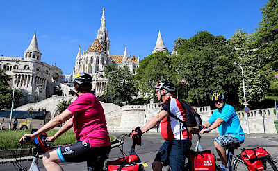 Fischerbastei in the Romanesque Revival style, Budapest, Hungary. &copy;TO