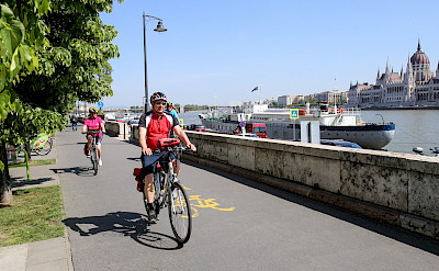 Bike the Danube in Budapest, Hungary. &copy;TO