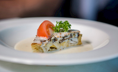 Tasty meals on boar ship. &copy;TO