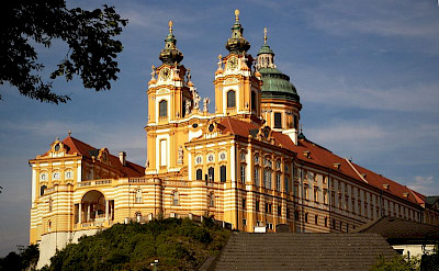 Abbey of Melk, Austria. Photo via Austrian National Tourist Office