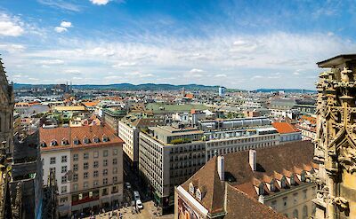 Bird's eye view of Vienna. Pexels:Valentin Ivantsov