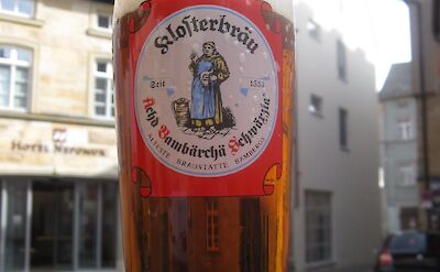 A traditional Franconian beer served on draft in the Old Town. flickr@Bernt Rostad