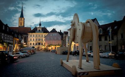 Kitzingen&rsquo;s Market Square. Flickr@HeinzBunse