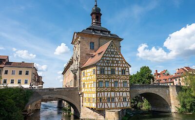 Altes Rathaus (Old Town Hall) in Bamberg. Flickr@Xiquinho Sliva