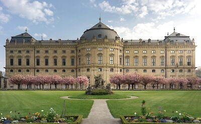 The W&uuml;rzburg Residence with landscaped gardens. unsplash@Daniel Sessler