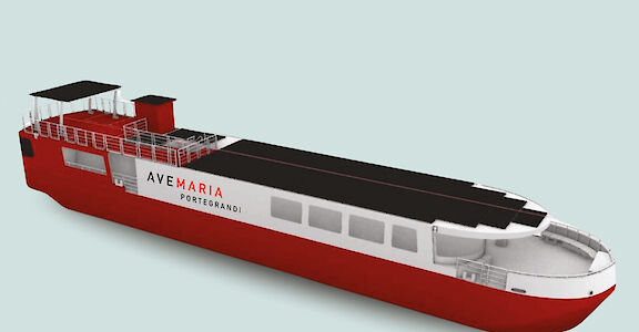 Render of the Ave Maria Portegrandi | Bike & Boat Tour