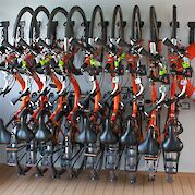 Bike Storage | Ave Maria Portegrandi | Bike & Boat Tour