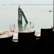 Dining Area View | Ave Maria Portegrandi | Bike & Boat Tour